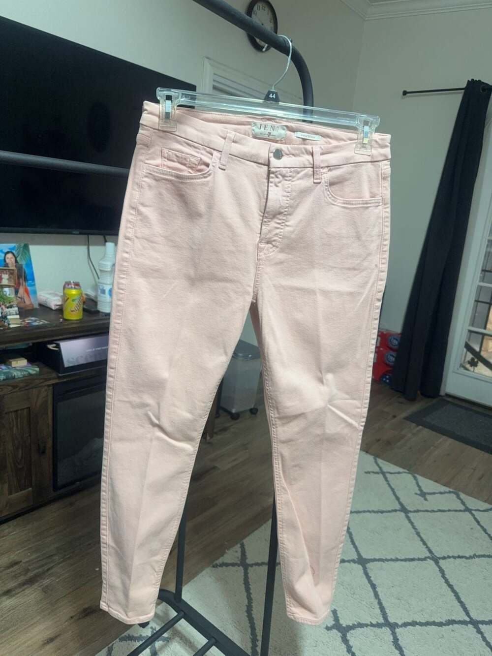 JEN7 by 7 For All Mankind Ankle Skinny Jeans Pink